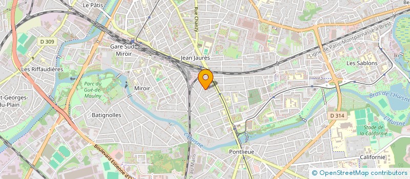 localisation de l'entreprise OCEANE OUVERTURES à LE MANS