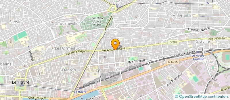 localisation de l'entreprise OCEANE PALACE  LE HAVRE