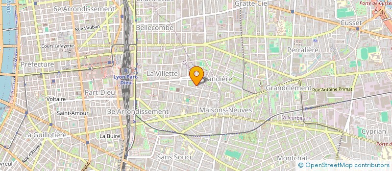 localisation de l'entreprise OCEANE SERVICES  LYON