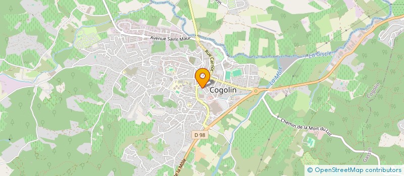 localisation de l'entreprise OCEANERICHARD à COGOLIN