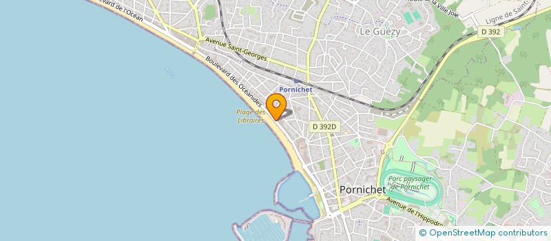 localisation de l'entreprise OCEANES VOILE PORNICHET à PORNICHET