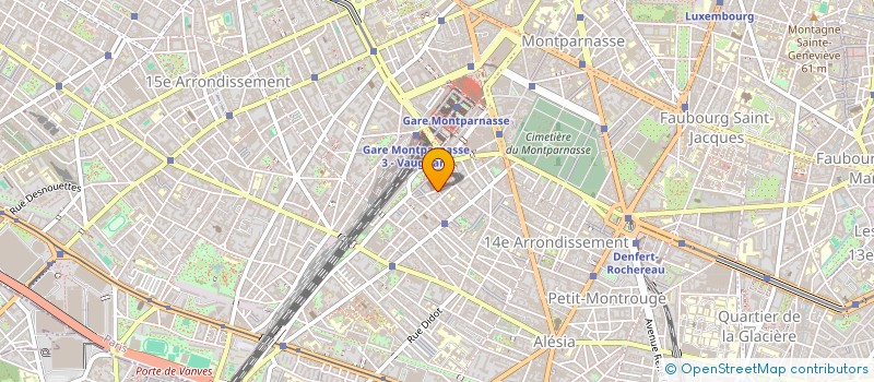 localisation de l'entreprise OCEANIA à PARIS