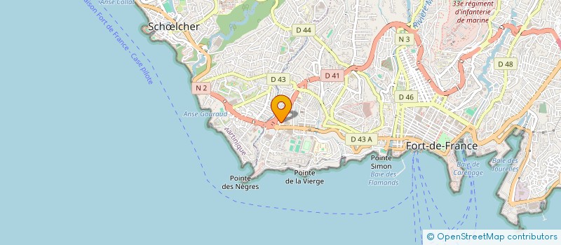 localisation de l'entreprise OCEANIA IMPORT à FORT-DE-FRANCE