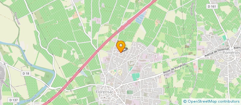 localisation de l'entreprise OCEANIC  FLORENSAC