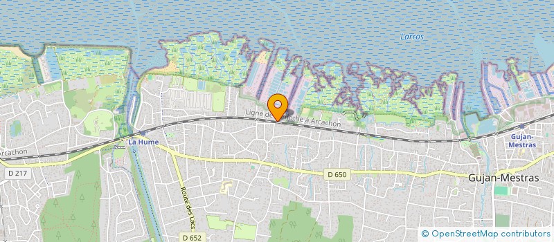 localisation de l'entreprise OCEANIC THERAPIE  GUJAN-MESTRAS