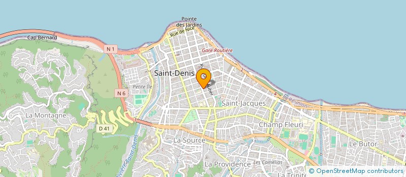 localisation de l'entreprise OCEANIDE à SAINT-DENIS