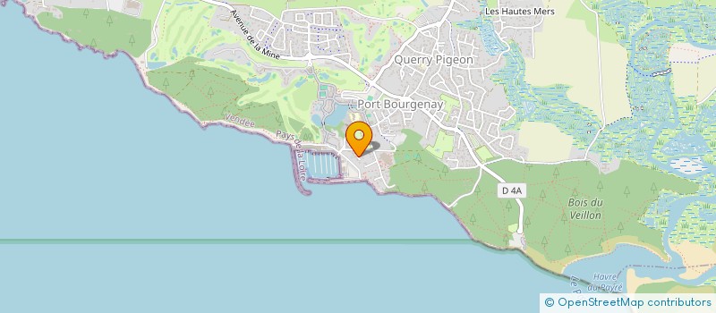 localisation de l'entreprise OCEANIE  TALMONT-SAINT-HILAIRE