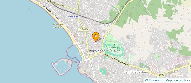 localisation de l'entreprise OCEANING à PORNICHET