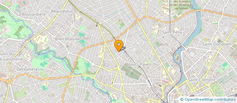 localisation de l'entreprise OCEANIS  NANTES