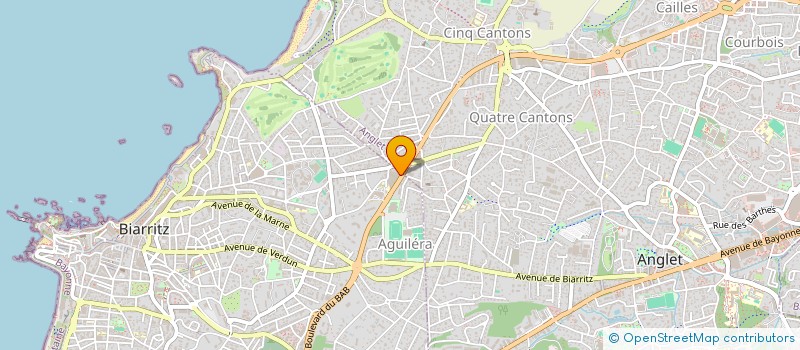 localisation de l'entreprise OCEANIS à BIARRITZ