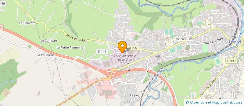 localisation de l'entreprise OCEANIS CARRELAGE COIGNIERES  AGNEAUX