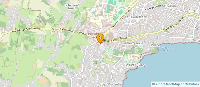 localisation de l'entreprise OCEANIS NOTAIRES  SAINT-NAZAIRE