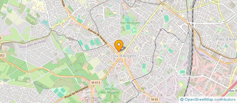 localisation de l'entreprise OCEANIS PROMOTION à MONTPELLIER