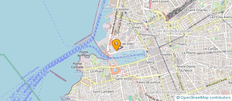 localisation de l'entreprise OCEANO SUB EQUINOXE à MARSEILLE