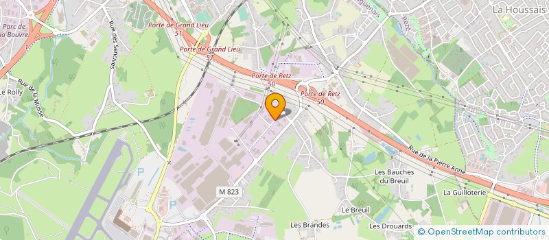 localisation de l'entreprise OCEANOX à BOUGUENAIS
