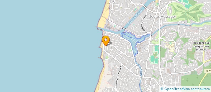 localisation de l'entreprise OCEANPERF IMMO à CAPBRETON