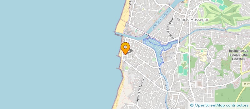 localisation de l'entreprise OCEANPERF LOCATION à CAPBRETON