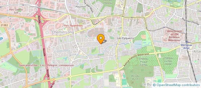 localisation de l'entreprise OCEANSIDE à MERIGNAC