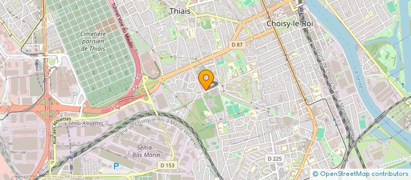 localisation de l'entreprise OCEANY IMMO  THIAIS