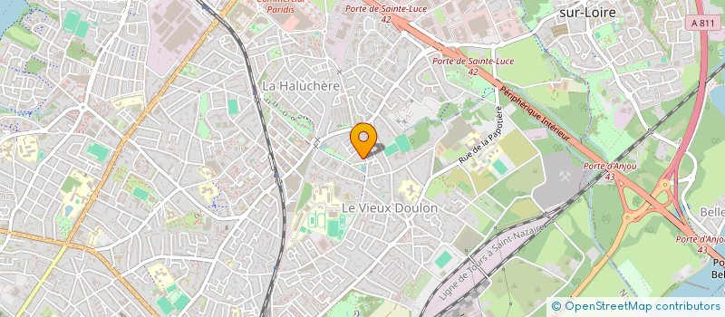 localisation de l'entreprise OCEAREAL à NANTES