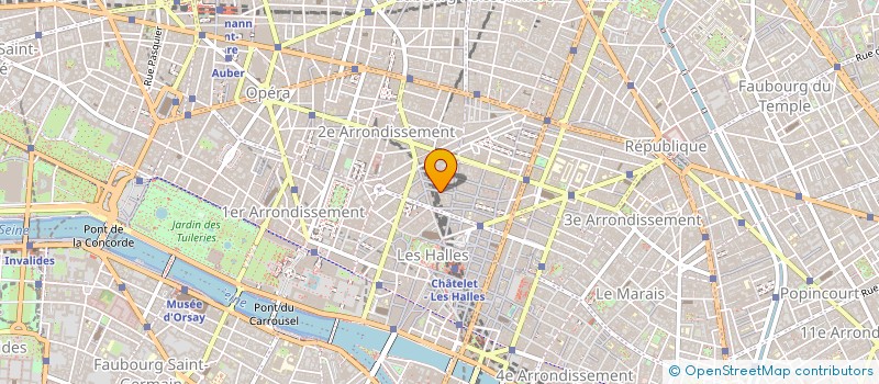 localisation de l'entreprise OCEBAT à PARIS