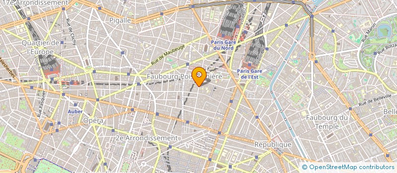 localisation de l'entreprise OCEI TROPHYS à PARIS