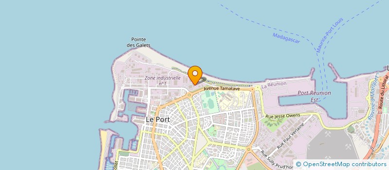 localisation de l'entreprise OCEINDE à LE PORT