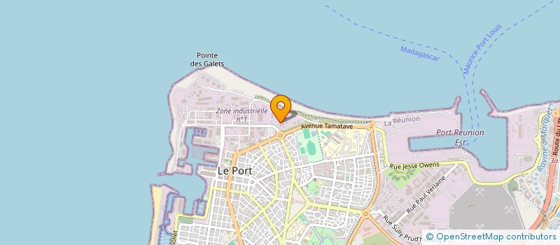 localisation de l'entreprise OCEINDE THERMODYNAMICS à LE PORT