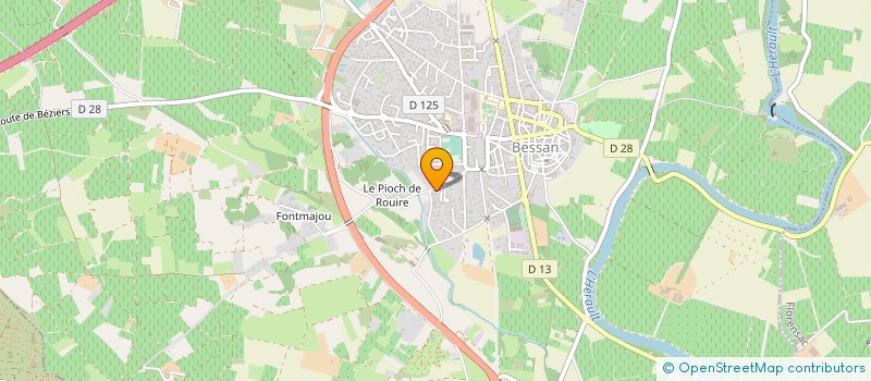 localisation de l'entreprise OCEKEV à BESSAN