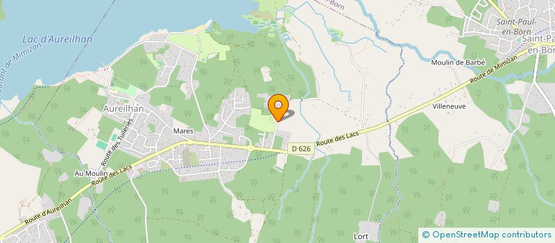 localisation de l'entreprise OCELANDES IMMO  AUREILHAN