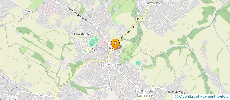 localisation de l'entreprise OCELENA IMMOBILIER  PECHBONNIEU