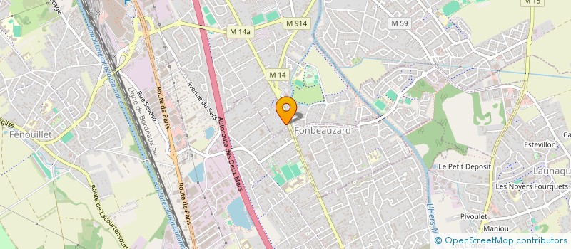 localisation de l'entreprise OCELIA STUDIO  SAINT-ALBAN