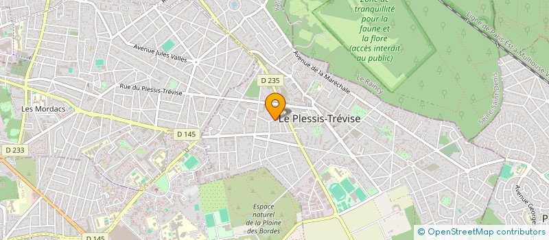 localisation de l'entreprise OCELIE  LE PLESSIS-TREVISE