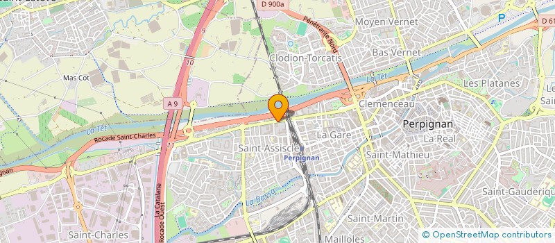 localisation de l'entreprise OCELL STUDIO  PERPIGNAN