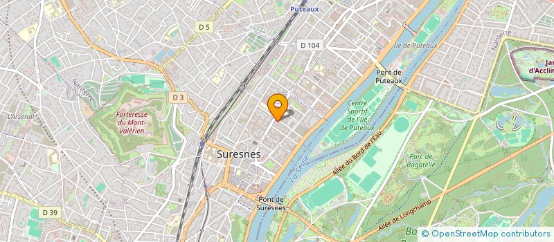 localisation de l'entreprise OCELLIS DEVELOPPEMENT à SURESNES