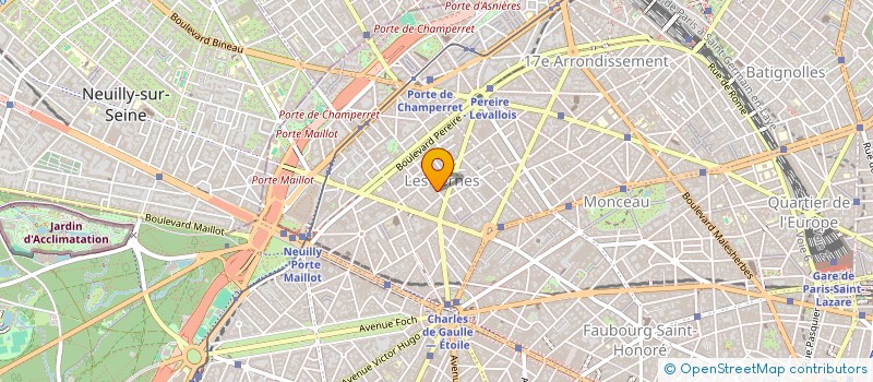 localisation de l'entreprise OCELYAN  PARIS