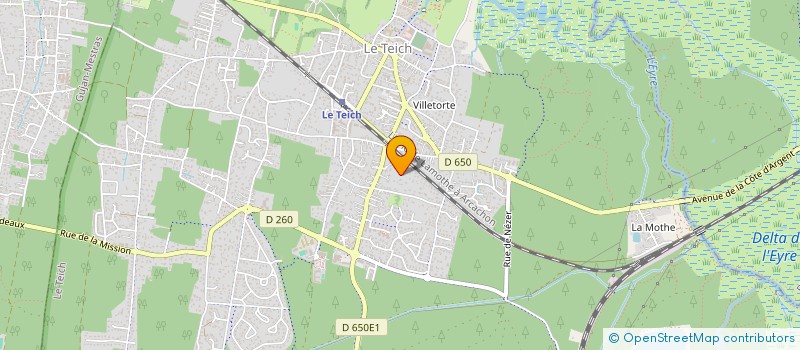 localisation de l'entreprise OCEMA  LE TEICH