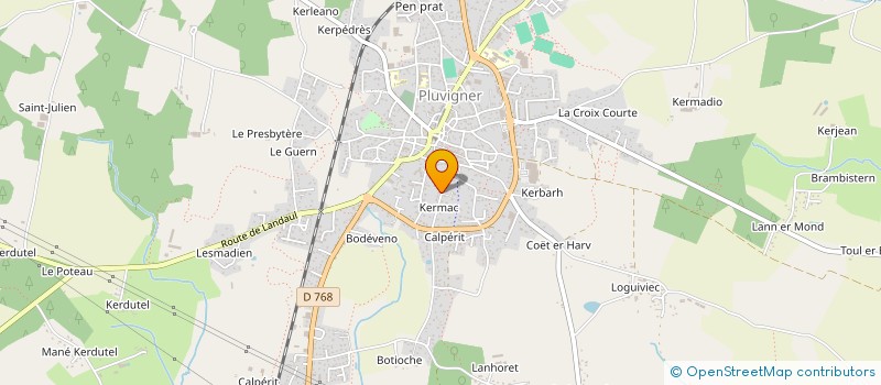 localisation de l'entreprise OCEMAE  PLUVIGNER