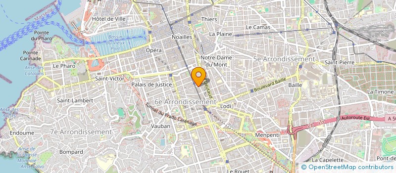 localisation de l'entreprise OCEMED  MARSEILLE