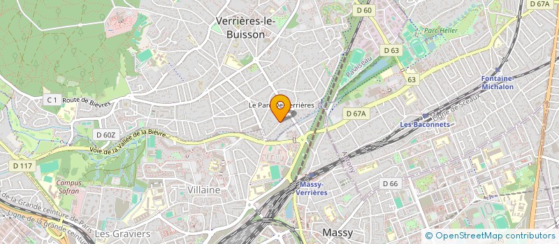 localisation de l'entreprise OCENAR à VERRIERES LE BUISSON