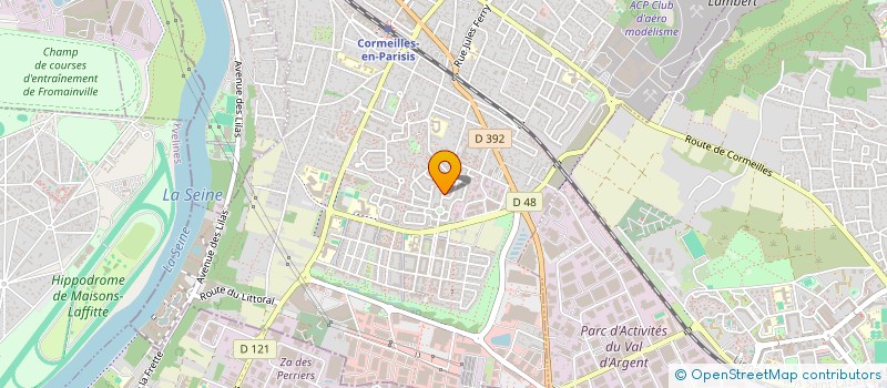 localisation de l'entreprise OCENI CONSULTING INTERNATIONAL  CORMEILLES-EN-PARISIS