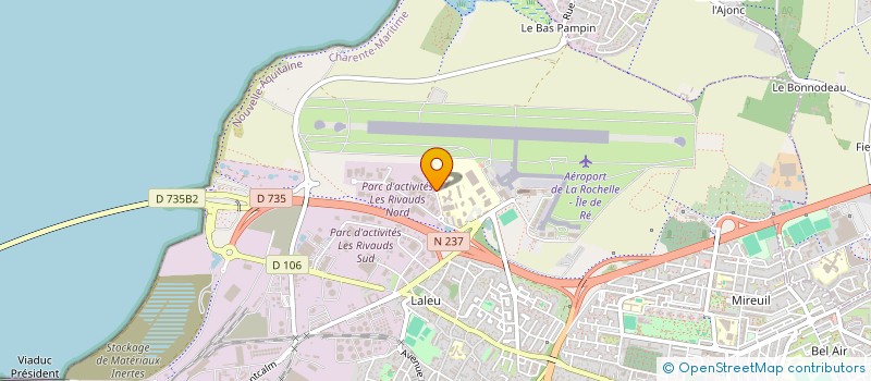 localisation de l'entreprise OCETIM  LA ROCHELLE