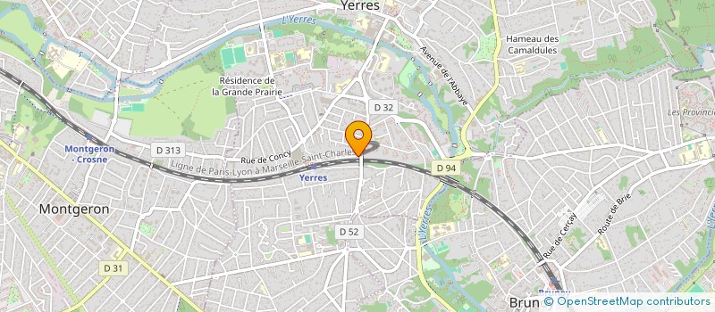 localisation de l'entreprise OCEVA à YERRES