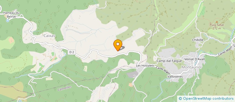 localisation de l'entreprise OCEVA  CAMELAS