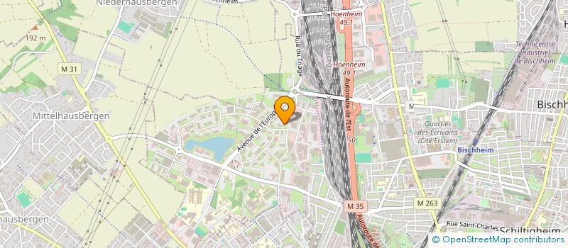 localisation de l'entreprise OCF-EST  SCHILTIGHEIM