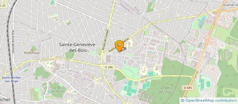 localisation de l'entreprise OCF RENOV à SAINTE-GENEVIEVE-DES-BOIS