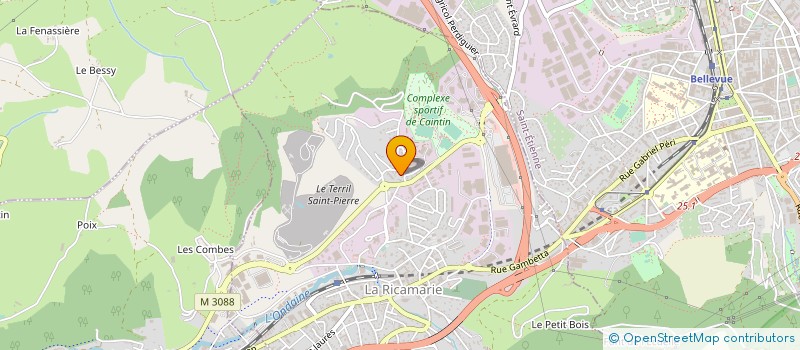 localisation de l'entreprise OCG  LA RICAMARIE