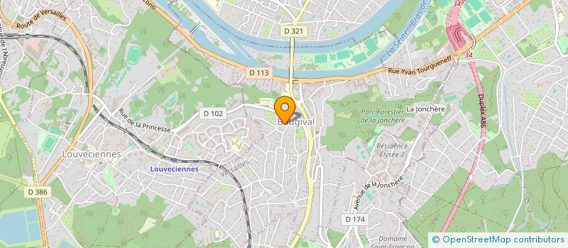 localisation de l'entreprise OCH ADVANTAGE à BOUGIVAL