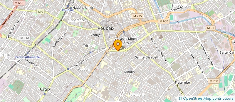 localisation de l'entreprise OCH-CONSULTING à ROUBAIX