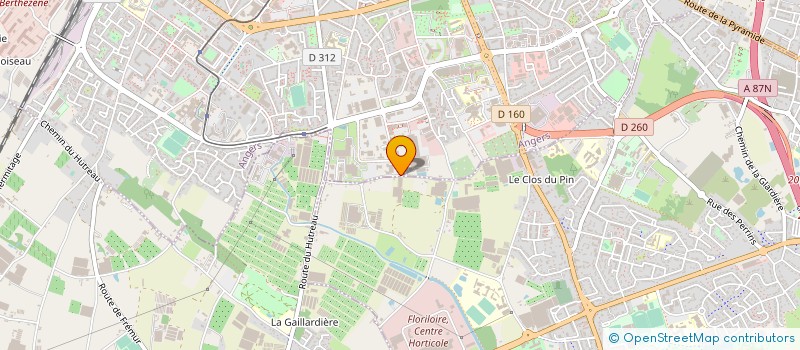 localisation de l'entreprise OCH - OUEST CONFORMITE HABITAT à ANGERS